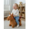 Plyšový skákací koník se zvukem Baby Mix hnědý