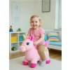 Plyšový skákací koník se zvukem Baby Mix Jednorožec