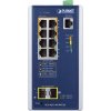Planet IGS-4215-4UP4T2S průmyslový L2 switch, 8x1Gb, 2x1Gb SFP, 4x PoE 802.3bt 240W, 48-54VDC, -40~75°C, IP30