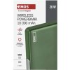 Powerbanka EMOS WI 1031, 10 000 mAh, 20 W+Wireless, army-green