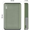 Powerbanka EMOS WI 1031, 10 000 mAh, 20 W+Wireless, army-green
