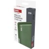 Powerbanka EMOS WI 1031, 10 000 mAh, 20 W+Wireless, army-green