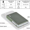 Powerbanka EMOS WI 1031, 10 000 mAh, 20 W+Wireless, army-green