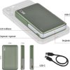 Powerbanka EMOS WI 1031, 10 000 mAh, 20 W+Wireless, army-green