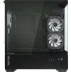 Zalman skříň Chronix / midT / 3x120mm ARGB fan / USB 2.0 / USB 3.0 / USB-C / panoramatická / černá
