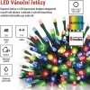 LED vánoční řetěz, 4 m, venkovní i vnitřní, multicolor, programy, časovač