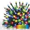 LED vánoční řetěz, 8 m, venkovní i vnitřní, multicolor, programy, časovač