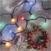 LED vánoční cherry řetěz – kuličky, 20 m, venkovní i vnitřní, multicolor, programy,časovač
