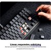 Endorfy mechanická klávesnice Thock V2 TKL / drátová / ARGB /  red sw. / USB / US layout