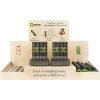 Stojan GP ReCyko Premium / 2×nabíječka GP + dock / 26×AA + 16×AAA / 2×USB-A adaptér