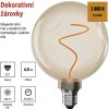 LED žárovka DECO CG125A / E27 / 4,5 W (24 W) / 240 lm / flame