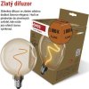 LED žárovka DECO CG125A / E27 / 4,5 W (24 W) / 240 lm / flame
