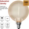 LED žárovka DECO G130OA / E27 / 4 W (22 W) / 220 lm / flame