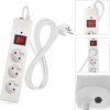 Přepěťová ochrana – 3 zásuvky, 1,5 m, bílá