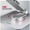 AXAGON STND-LR, hliníkový stojan pro notebooky 10" - 17" s nastavitelnou výškou, úhlem a 360° rotací