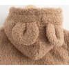 Kojenecká zimní mikinka s kapucí New Baby Teddy Winter 56 (0-3m)