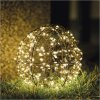 LED vánoční koule – 200 LED, venkovní i vnitřní, teplá bílá