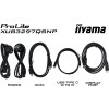 iiyama ProLite/XUB3297QSNP-B1/32"/IPS/QHD/100Hz/1ms/Černá/5R