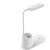 Platinet PDL1930W stolní LED lampa 3W stmívatelná, bezdrátové nabíjení, bílá