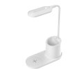 Platinet PDL1930W stolní LED lampa 3W stmívatelná, bezdrátové nabíjení, bílá