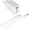 Epico GaN 65W adaptér EA65 s 1,2 m USB-C kabelem
