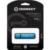 Kingston Ironkey Vault Privacy 50/512GB/USB 3.2/USB-A/Modrá