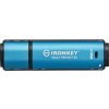 Kingston Ironkey Vault Privacy 50/512GB/USB 3.2/USB-A/Modrá
