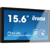 15,6" iiyama TF1634MC-B8X: IPS, FullHD, capacitive, 10P, 450cd/m2, VGA, DP, HDMI, IP65, černý