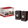 GENIUS repro SP-HF1812BT Dark Brown/ 2.0/ 50W/ Bluetooth 5.3/ dřevěné/ barva tmavé dřevo