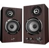 GENIUS repro SP-HF1812BT Dark Brown/ 2.0/ 50W/ Bluetooth 5.3/ dřevěné/ barva tmavé dřevo