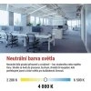 LED zářivka T8 6,5 W 60 cm neutrální bílá 10 ks