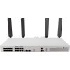 MikroTik Switch/Router CRS418-8P-8G-2S+RM, 5 + 2,4 GHz Wi-Fi 6 4x4 MIMO, 8x GbE, 8x GbE PoE+ (150 W), 2x SFP+, USB 3, L5