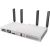 MikroTik Switch/Router CRS418-8P-8G-2S+RM, 5 + 2,4 GHz Wi-Fi 6 4x4 MIMO, 8x GbE, 8x GbE PoE+ (150 W), 2x SFP+, USB 3, L5