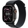 Apple Watch Ultra 3 49mm Černý titan s černým alpským tahem - L