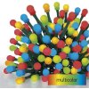LED vánoční cherry řetěz – kuličky, 48 m, venkovní i vnitřní, multicolor, programy,časovač