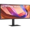 LG monitor 34U650A-B zakřivený IPS 34"/3440x1440/100Hz/300cdm/5ms/1000:1/DP/HDMI/USB-C PD 96W/LAN/repro/výš.nastavitelný