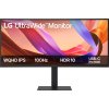 LG monitor 34U650A-B zakřivený IPS 34"/3440x1440/100Hz/300cdm/5ms/1000:1/DP/HDMI/USB-C PD 96W/LAN/repro/výš.nastavitelný