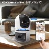IMMAX NEO LITE SMART Security vnitřní kamera DOUBLE, duální, Wi-Fi, 4MP, 355° 90° P/T, TUYA