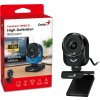 GENIUS FaceCam 1000X Q Black/ 720p HD/ 360° rotace/ 90° náklon/ USB 2.0/ UVC/ mikrofon/ černá