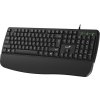 GENIUS KB-123/ Drátová s předložkou/ Copilot/ USB/ černá/ CZ+SK layout