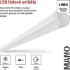 LED liniové svítidlo MANO 40W neutrální bílá