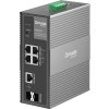 TP-Link IES206GPP - 6-portový Omada Industry PoE Switch, 1x GLAN PoE++, 3x GLAN PoE+, 1x SFP, 1x Combo Gigabit SFP