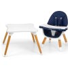Jídelní židlička Milly Mally 2v1 Malmo navy
