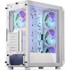 Endorfy skříň Arx 500 White ARGB / ATX / 4x140 ARGB fan (až 7 fans) / 2xUSB-A / USB-C / tvrz. sklo  / mesh panel /  bílá