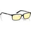 GUNNAR kancelářske/herní brýle HAUS ONYX * jantárová skla * BLF 65 * GUNNAR focus