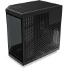 HYTE skříň Y70 Pitch Black / levé a přední sklo / Riser PCIe 4.0 / bez zdroje / 1x USB-C / 2x USB-A