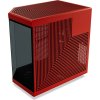 HYTE skříň Y70 Black Cherry / levé a přední sklo / Riser PCIe 4.0 / bez zdroje / 1x USB-C / 2x USB-A