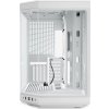 HYTE skříň Y70 Snow white / levé a přední sklo / Riser PCIe 4.0 / bez zdroje / 1x USB-C / 2x USB-A