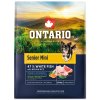 Krmivo Ontario Senior Mini Fish & Brown Rice 2,25kg