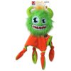 Hračka Dog Fantasy Monsters strašidlo pískací chlupaté zelené s dečkou 28cm